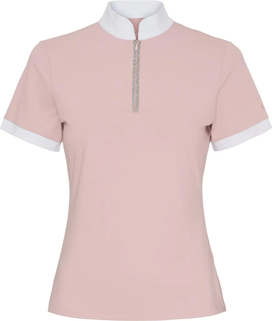 Chemise Catago SS26 respirante lilas bruni pour cavalière, taille XS