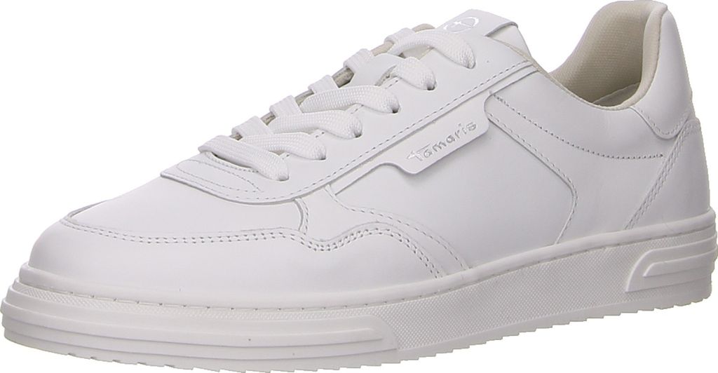 Tamaris Sporthalbschuhe Formsohle modisch in weiss/weiss Produktbild 