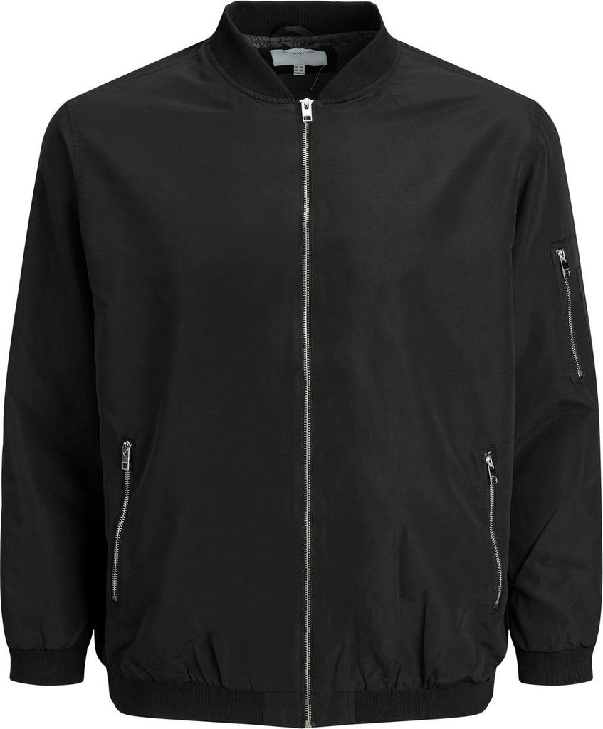 JACK & JONES Leichte Bomber Jacke Plus Size Übergangs Blouson Übergröße JJERUSH Größe: 5XL