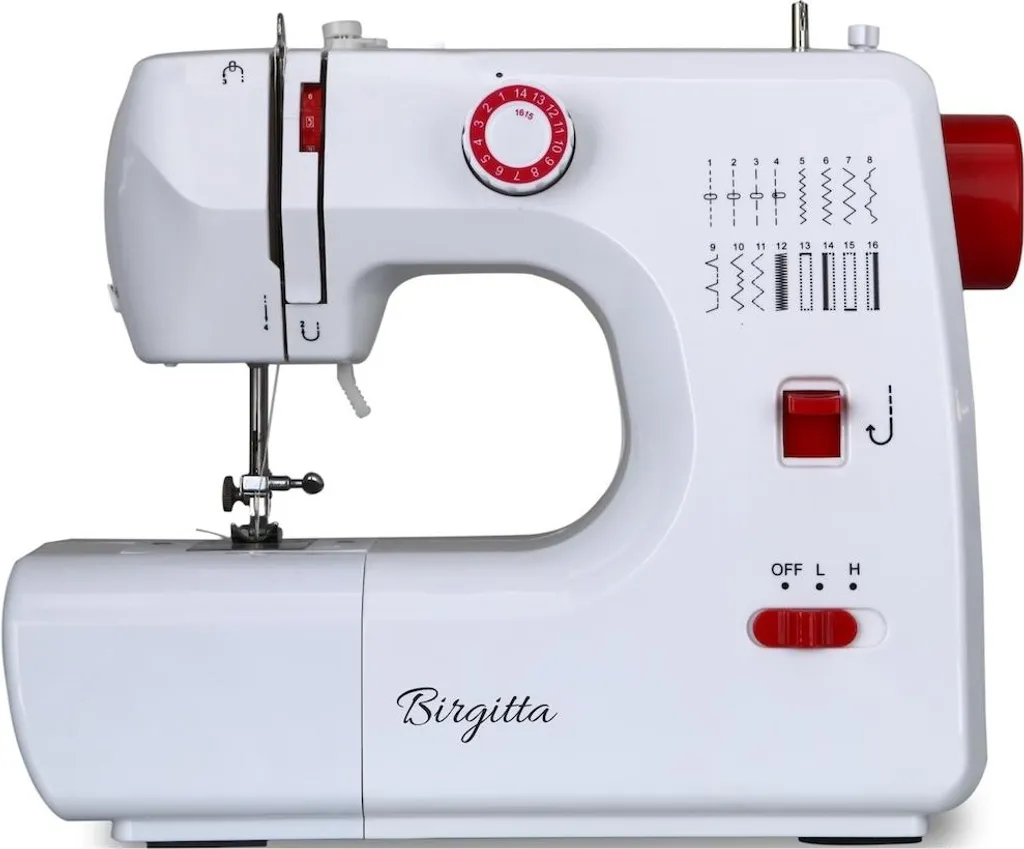 Fini les ourlets ratés avec la Birgitta Machine à coudre Premium v2 pro