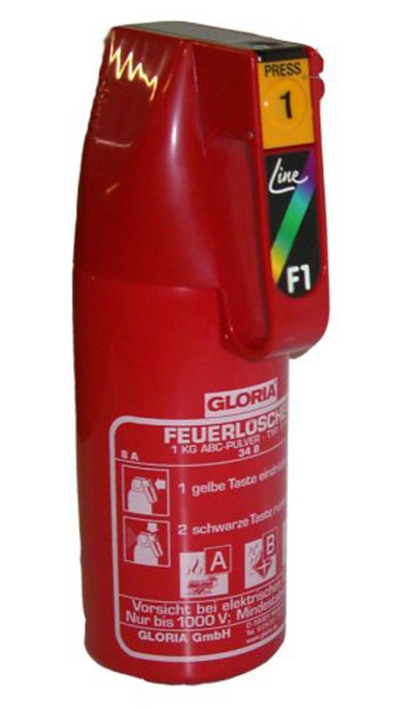 Gloria Hasicí přístroj F1G 1 Kg Abc M.Car Holder Obrázek produktu 