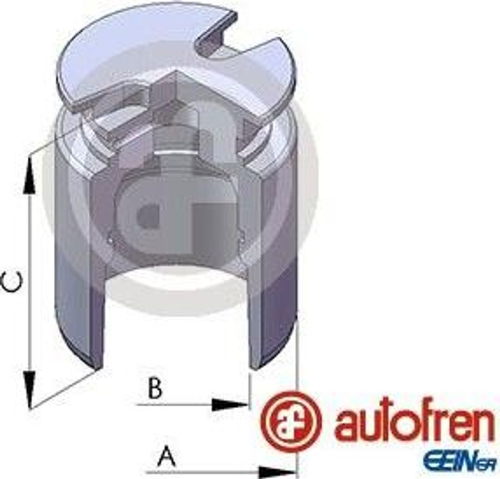 AUTOFREN SEINSA D02554 Kolben, Bremssattel OE kompatibel mit Mito, A3 8P, C4er, C4, Bravo, Multipla, Stilo, Mondeo, X-Type, Delta, 207, 307, Altea...