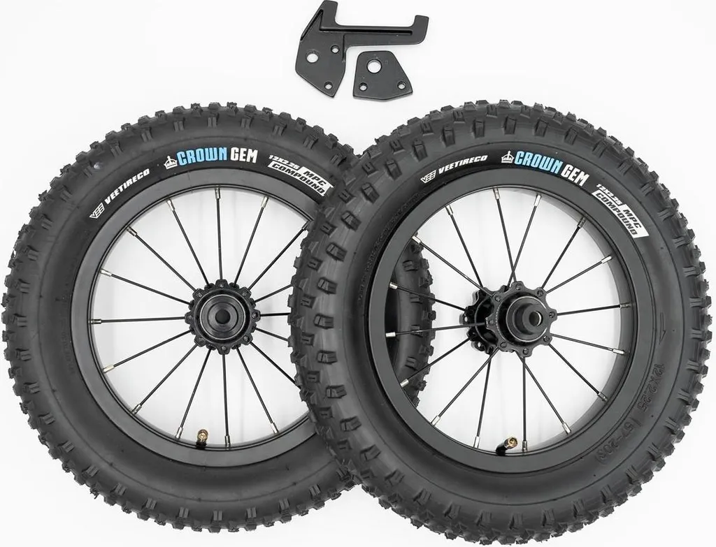 Jeu de roues Kids Ride Shotgun 12 pouces pour vélo enfant tout-terrain