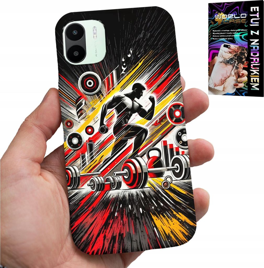 Fall Für Xiaomi Redmi A1 - Fitnessstudio Bodybuilding Hanteln Fitness
