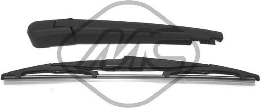 Metalcaucho Heckscheibenwischer + Arm Hinten für OPEL ASTRA J 305mm