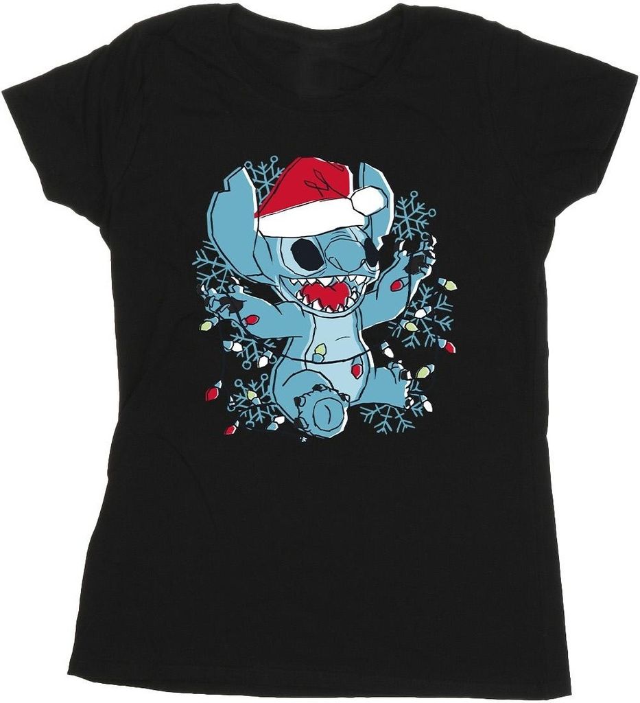 Disney - T-Shirt für Damen BI25669 (XXL) (Schwarz)