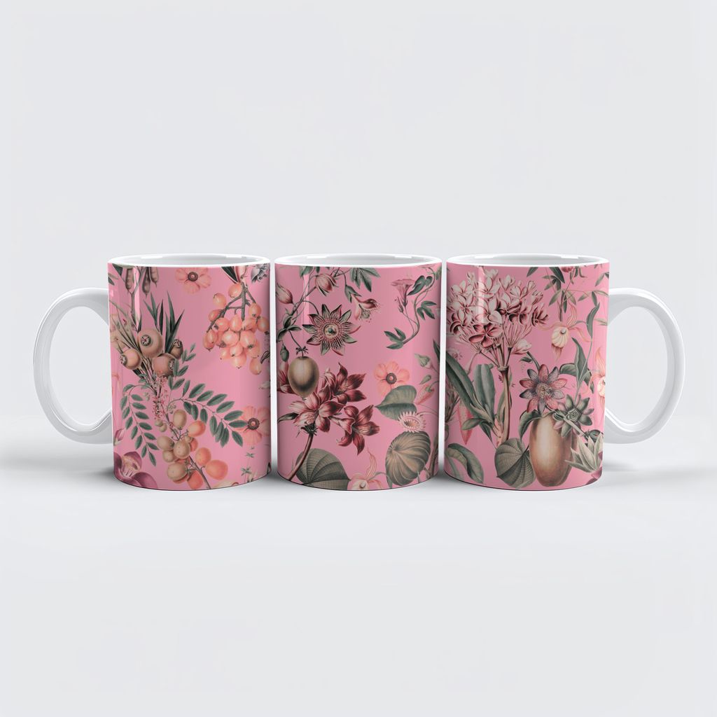 raxxa Premium-Tasse "Jungle Of Colors Pink"
