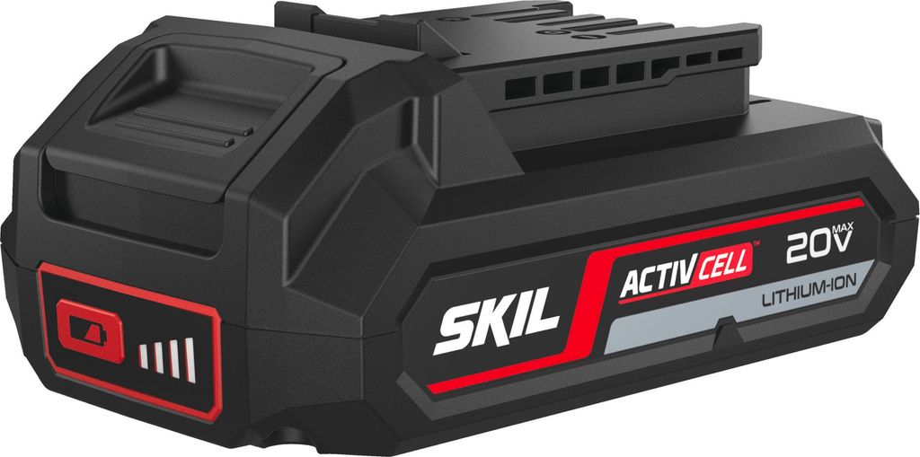 SKIL 18 V 2,0 Ah-Lithium-Ionen-Akku 20V Max, Nettogewicht Akku 0.4 kg