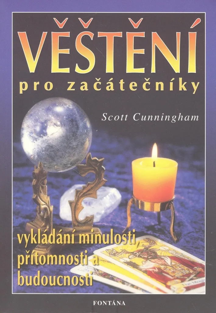 Livre Divination pour Débutants Scott Cunningham - Manuel d'Arts Occultes