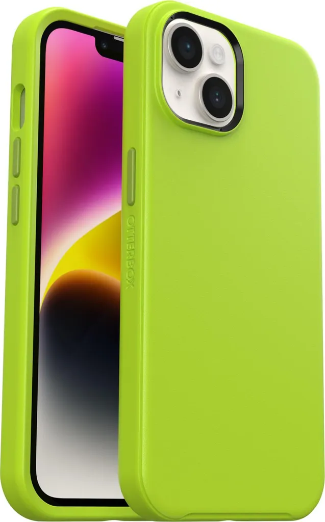 Coque iPhone 14 Plus pour Usage Quotidien OtterBox Symmetry Plus Jaune