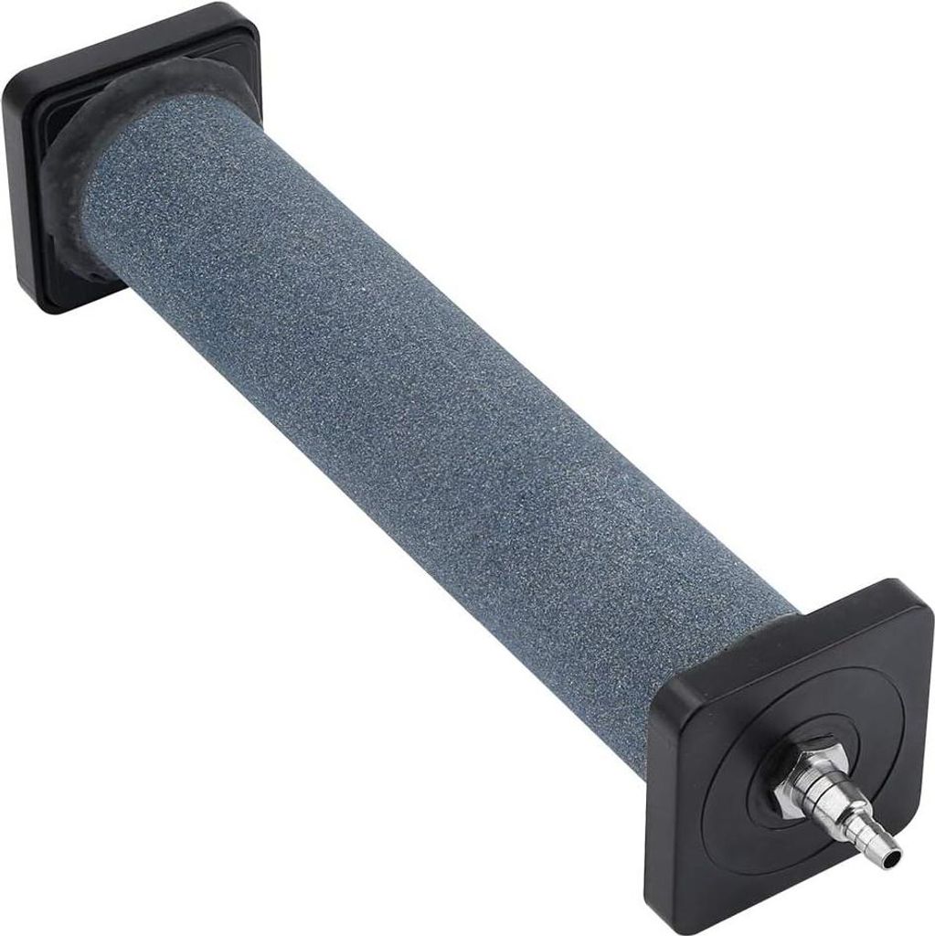 1er-Pack Aquarium-Luftstein Zylinder 20cm für größere Luftpumpe Luftblasen Diffusor Blasenfreigabe-Werkzeug für Außenteich Garten-Zirkulations...