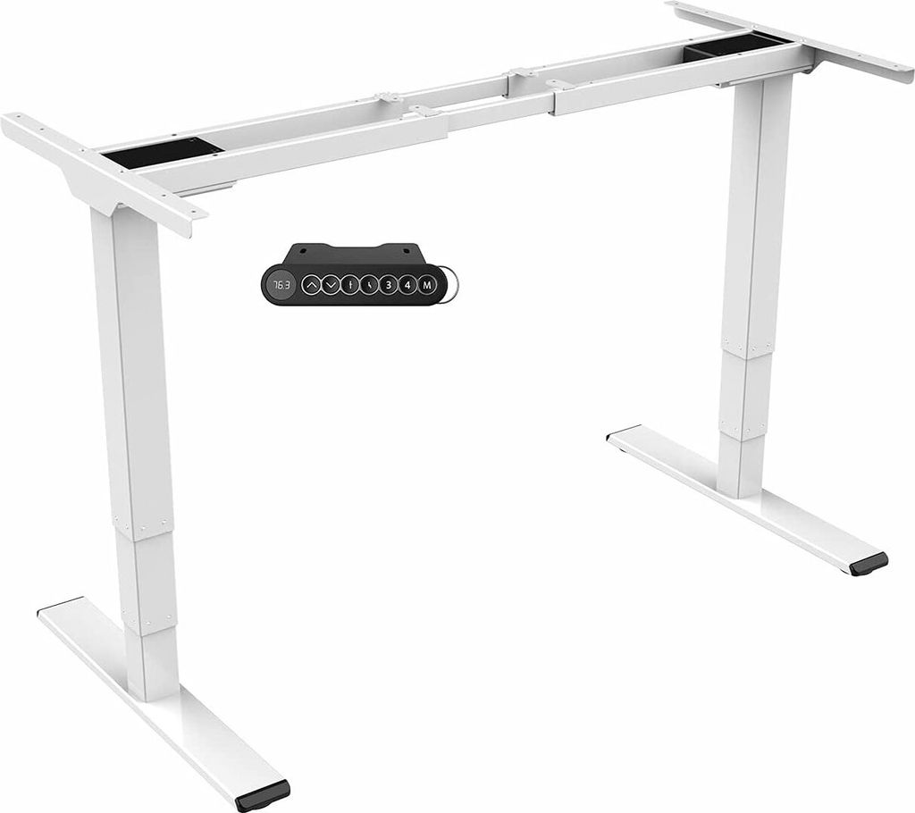 Spacetronik Tisch Elektrisch Höhenverstellbar, Elektrischer Schreibtischrahmen, Verstellbarer Tisch, Tischgestell, 2 Motor, höhenverstellbarer, S...