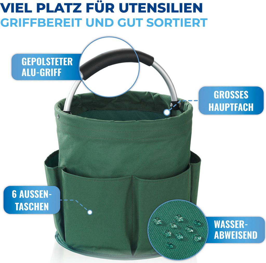 WENKO Universal-Reinigungs-Caddy Grün Produktbild 6
