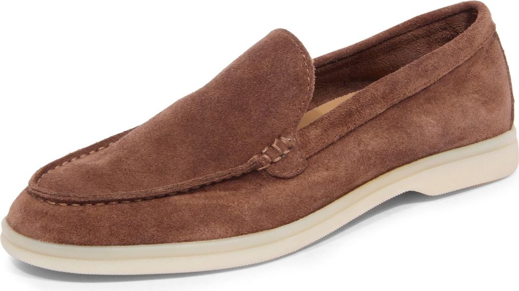 4637AR mocassino donna BEKK PANT woman suede loafers