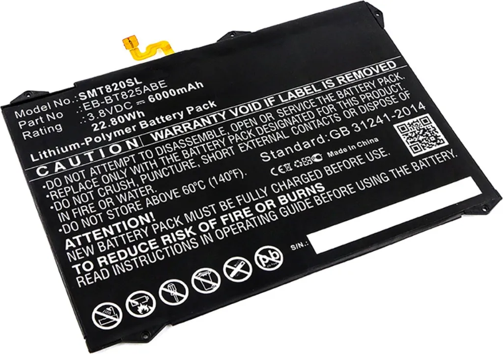 Batteria EB-BT825ABA per Samsung Galaxy Tab S3 9.7 - 6000mAh Alta Qualità
