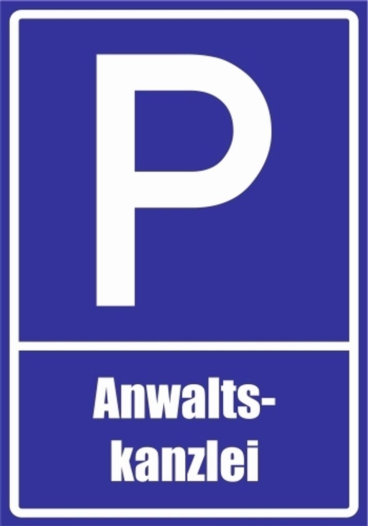 Kiwistar - Parkplatzschild - PVC-Platte 3mm - Gärtnerei - 42 x 30cm