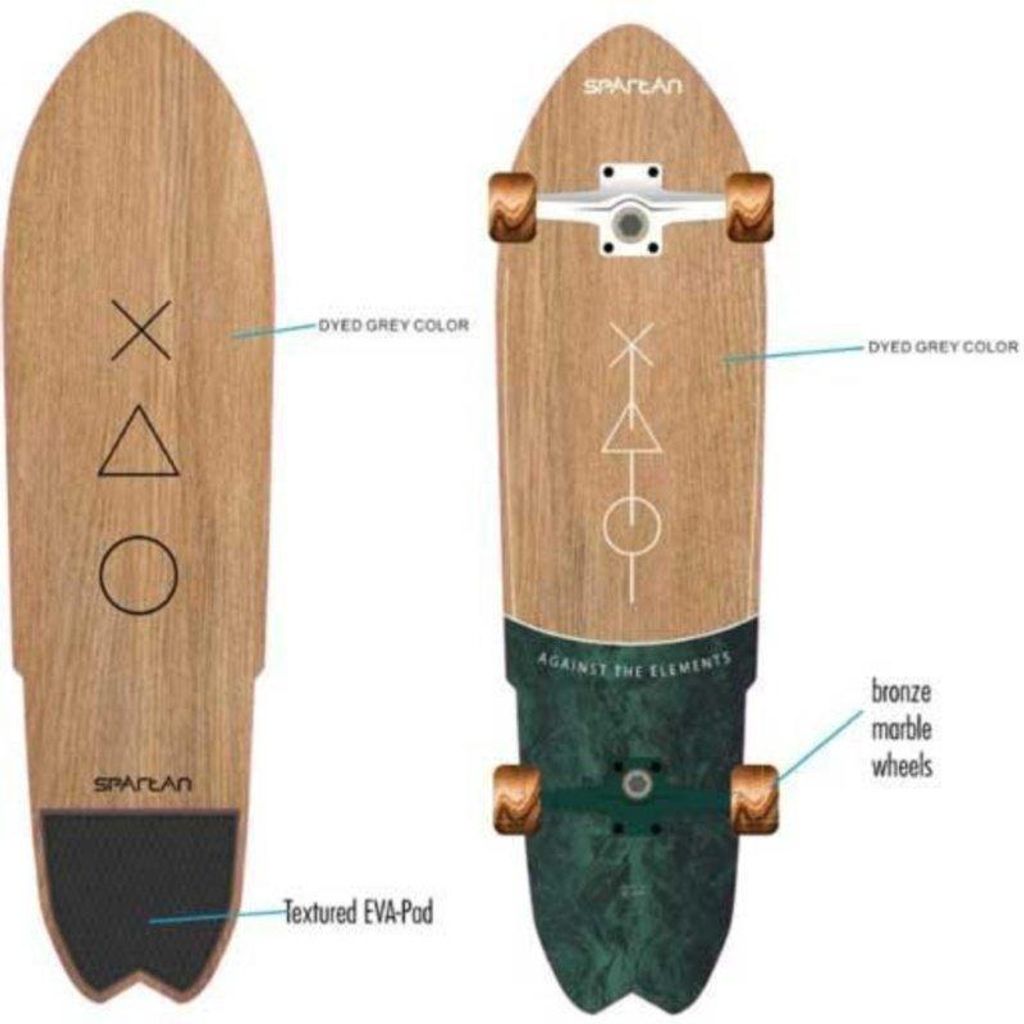 Skateboard SPARTAN Cruiser Board - 70 cm Image du produit 