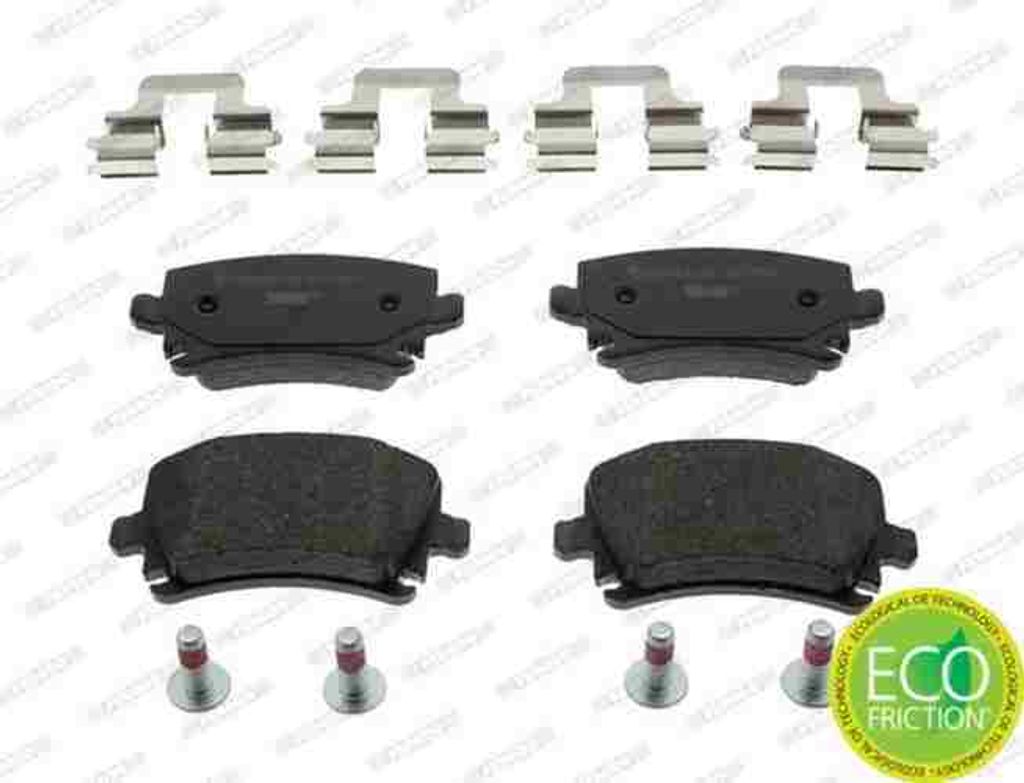 FERODO Bremsbelagsatz Bremsbeläge PREMIER ECO Hinterachse für VW AUDI SEAT
