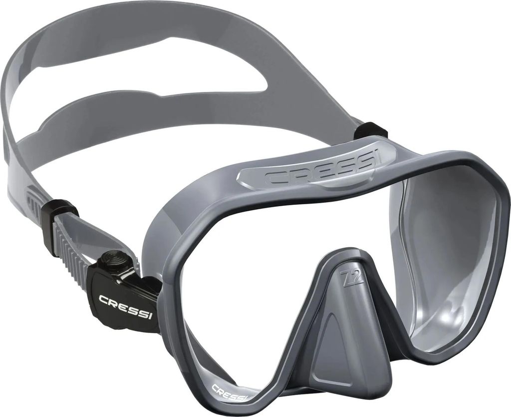 Cressi Z2 Tauchmaske Grau  Grau One Size Produktbild 