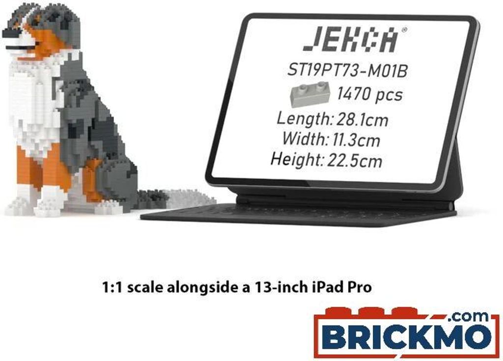JEKCA Bricks Australian Shepherd 01-M01B ST19PT73-M01B