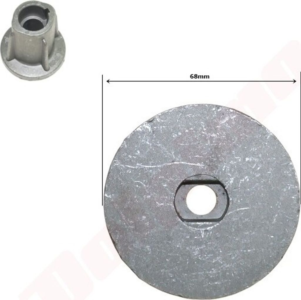 Messernabe Ggp Stiga 22,2 Mm ( 22465576/0 ) Produktbild 