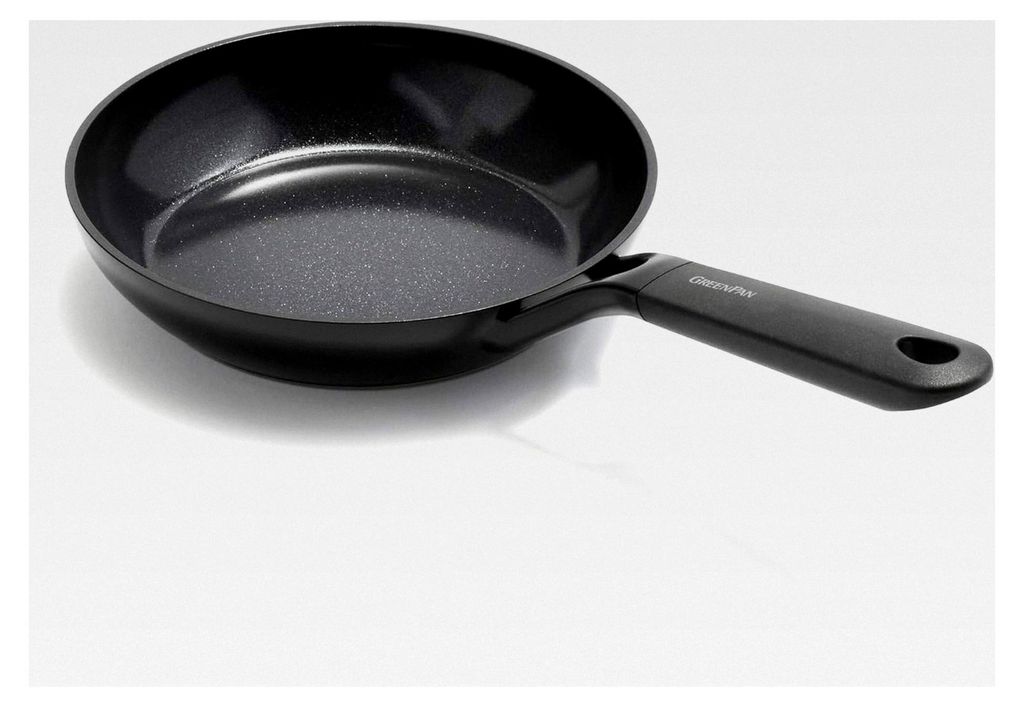 Keramik Antihaft Bratpfanne 20 cm, -frei, Induktions- und Backofengeeignet, Spülmaschinenfest, Schwarz