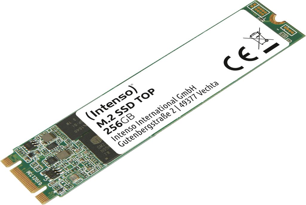 Intenso M.2 SSD SATA III Top Performance 256 GB Produktbild 