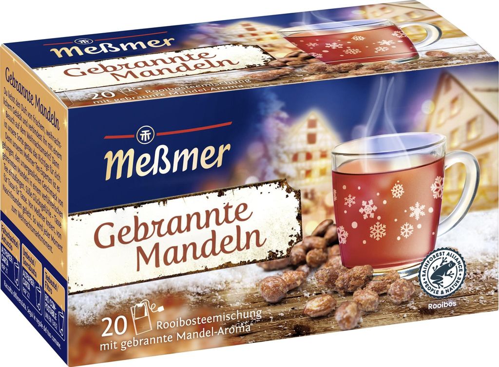 Meßmer Gebrannte Mandeln Rooibosteemischung 20x2g Produktbild 