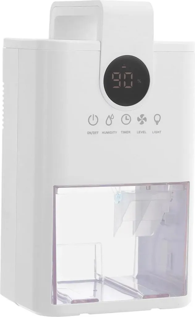Déshumidificateur 1L contre la condensation et l'humidité des murs