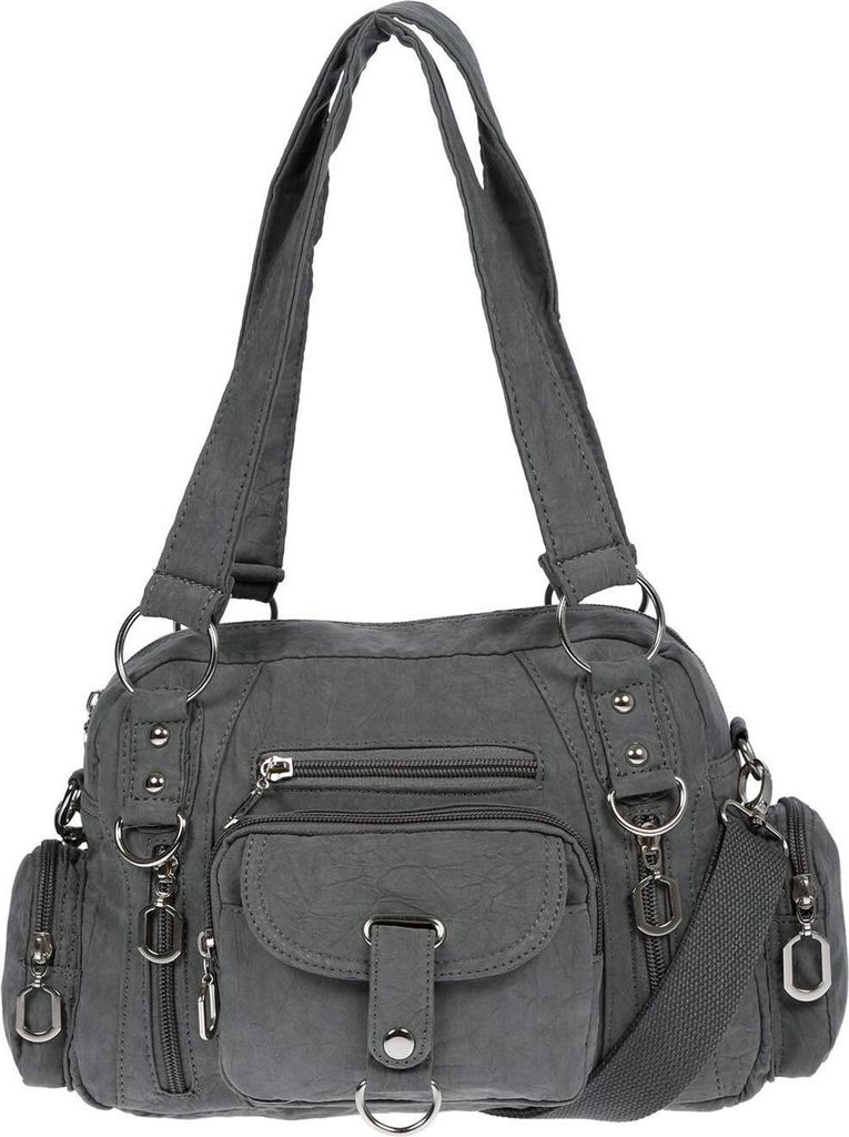 Damenhandtasche Schultertasche Tasche Umhängetasche Canvas Produktbild 