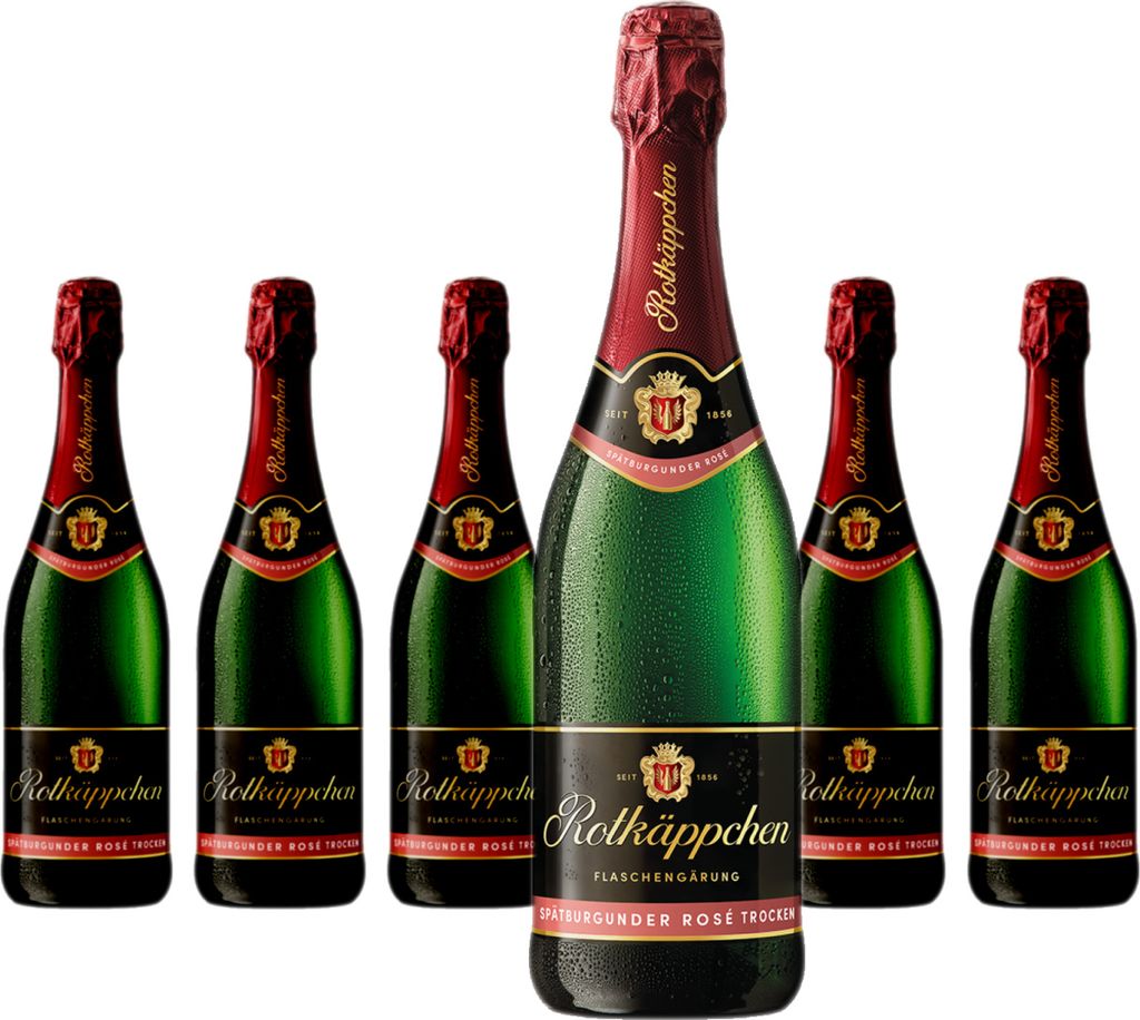 6 x Rotkäppchen Sekt Spätburgunder Rosé trocken Produktbild 