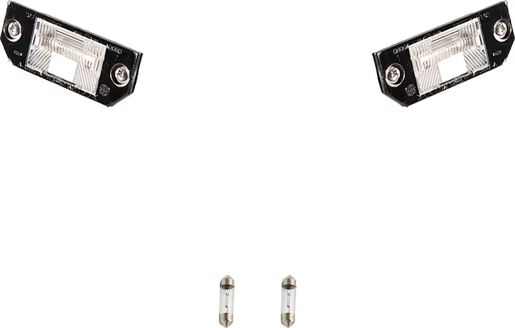 Ampoule de plaque immatriculation Ford Focus CMax Johns pack de 2