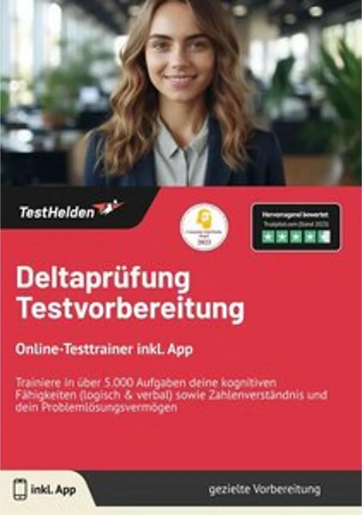 Logiciel de préparation Deltaprüfung pour tests d'aptitudes cognitives - 2