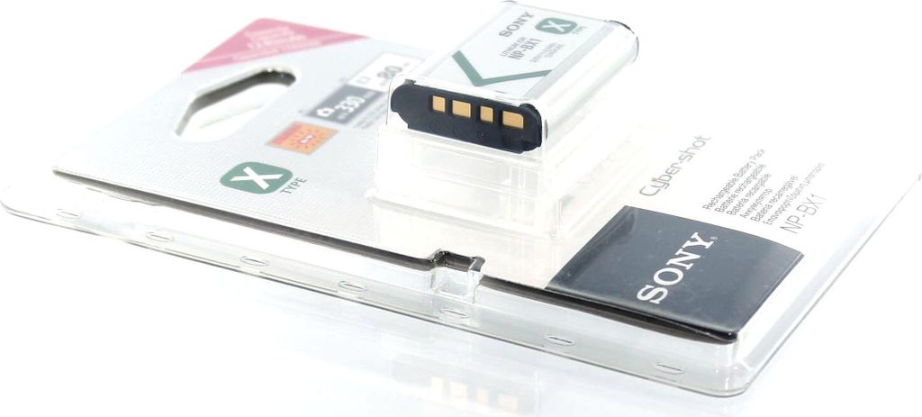 Akku für Sony DSC-RX100 Li-Ion 3,6 Volt 1240 mAh schwarz.