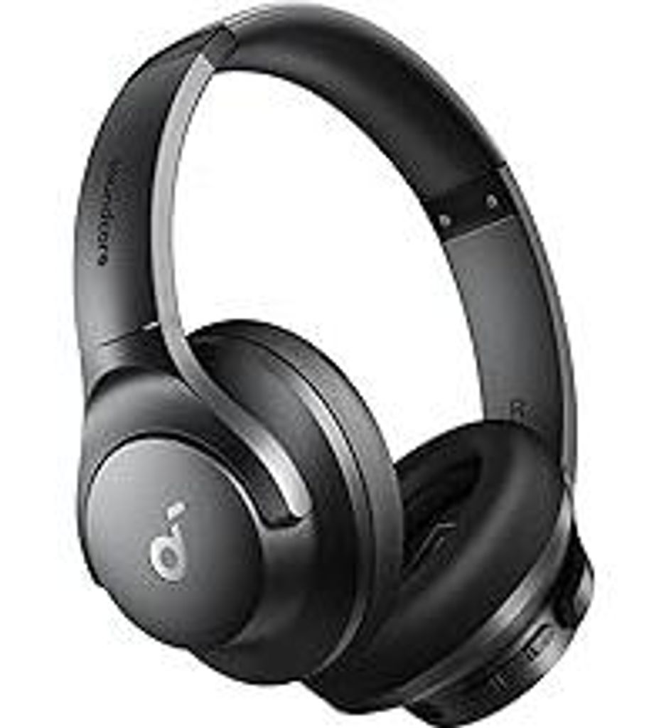 soundcore by Q20i kabelloser Bluetooth Over-Ear-Kopfhörer mit Hybrid Active Noise Cancelling, 40h Spielzeit im ANC-Modus, Hi-Res Audio, tiefer Bas...