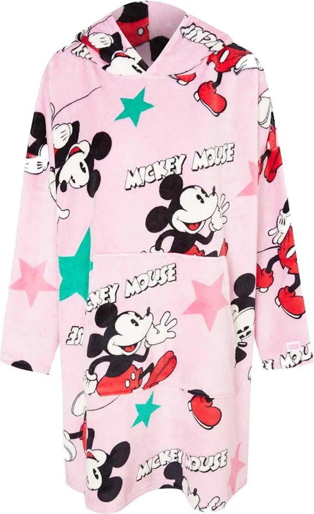 Vêtement de Détente Disney Rose Oversize avec Intérieur Sherpa Chaud S