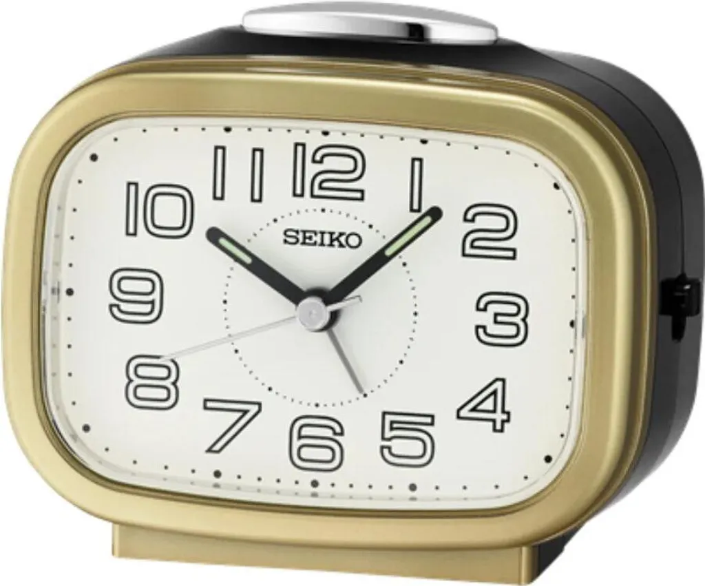 Réveil de Table Seiko QHK060G Idéal pour un Sommeil Profond sans Bruit