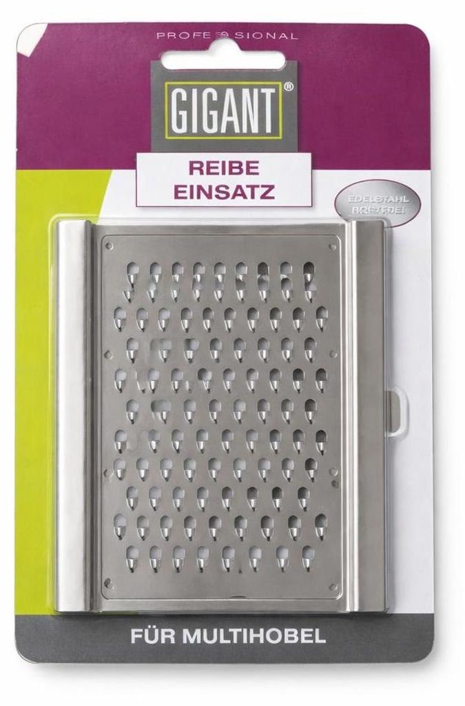 Gigant Reibe Einsatz für Multihobel | Edelstahl Reibeinsatz Produktbild 