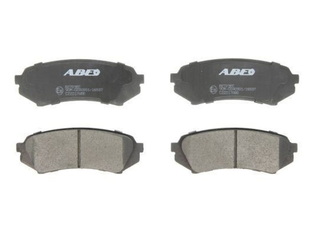 Bremsbelagsatz, Scheibenbremse ABE C22017ABE