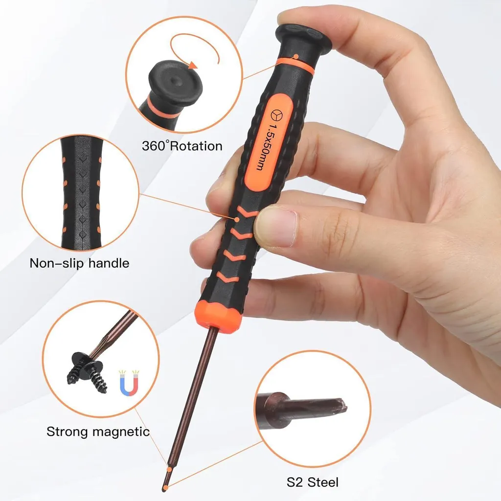 Kit d'Outils de Réparation pour Joycon et Switch Lite avec Pince de Précision
