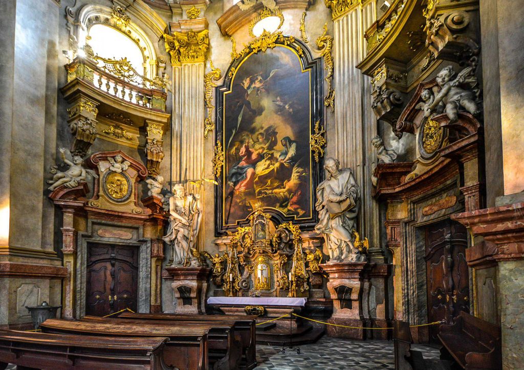 hansepuzzle 15679 - Prag Puzzle, 260 Teile, Religion, 41,0 x 28,0cm mit hochwertiger Aufbewahrung, Kartonbox und wiederverschließbarem Beutel