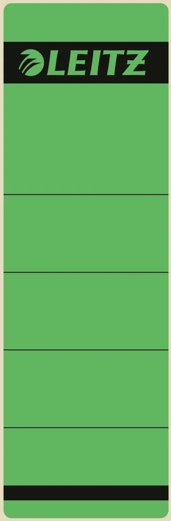 Etichetta per Cartelle Elba 190x59mm Verde - Fornitura Ufficio 10pz