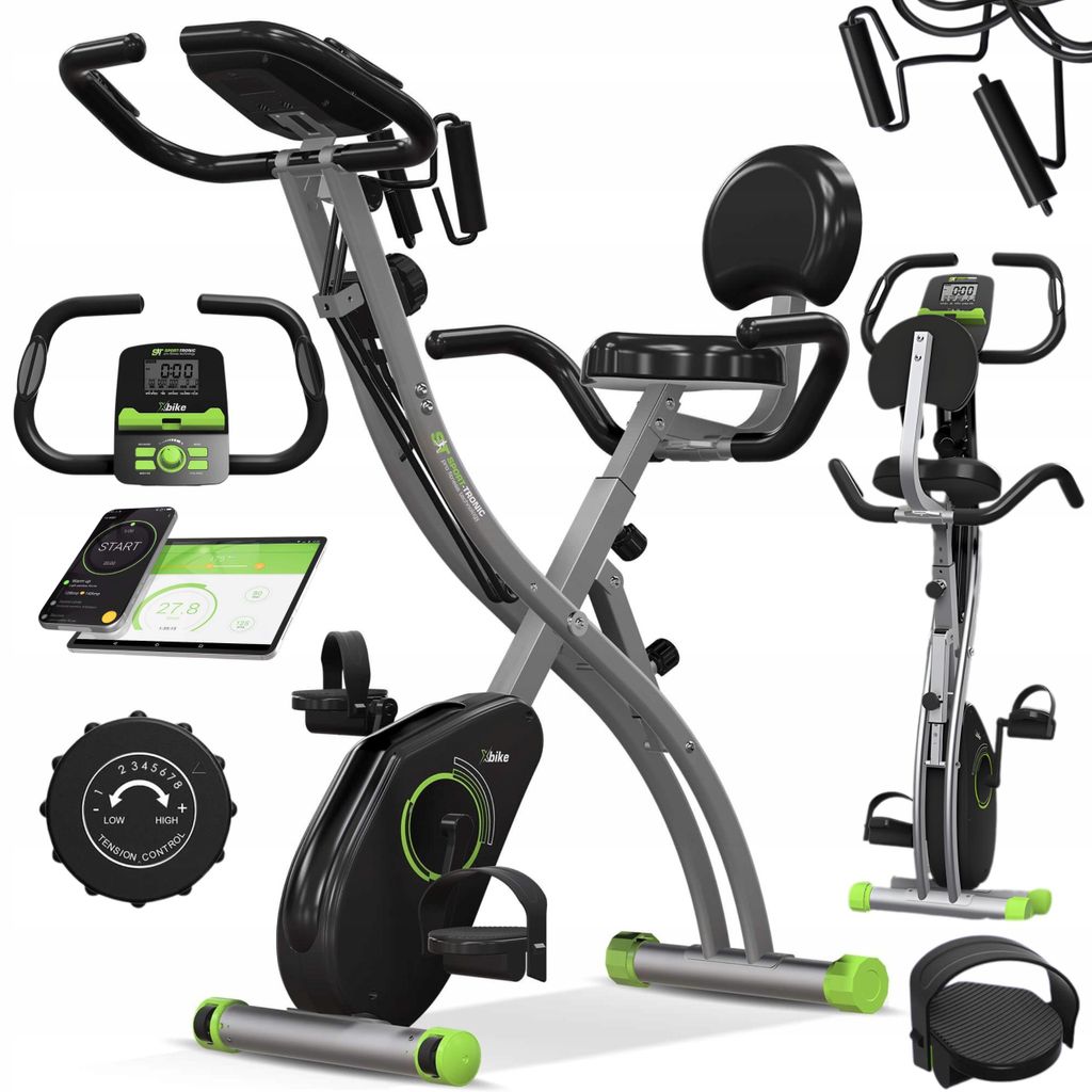 Rower stacjonarny rowerek treningowy SportTronic domowy Zdjęcie produktu 