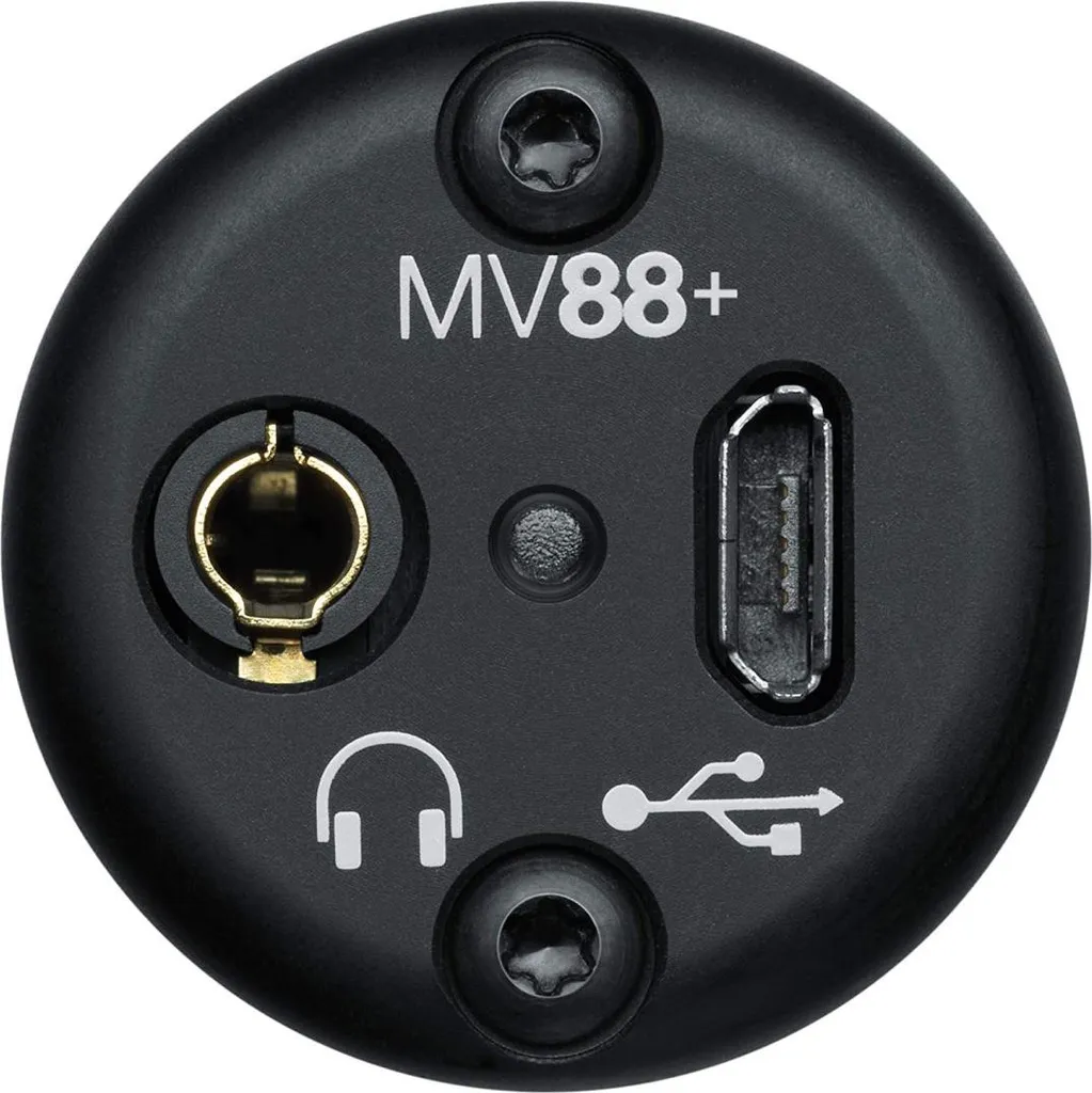 Shure MV88+ Video Kit Micro Stéréo Numérique 24 bits 48 kHz pour Mobile