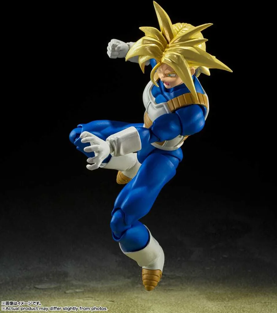 Figurine Trunks DBZ Articulée : Réalisme et Postures de Combat 14cm - 6