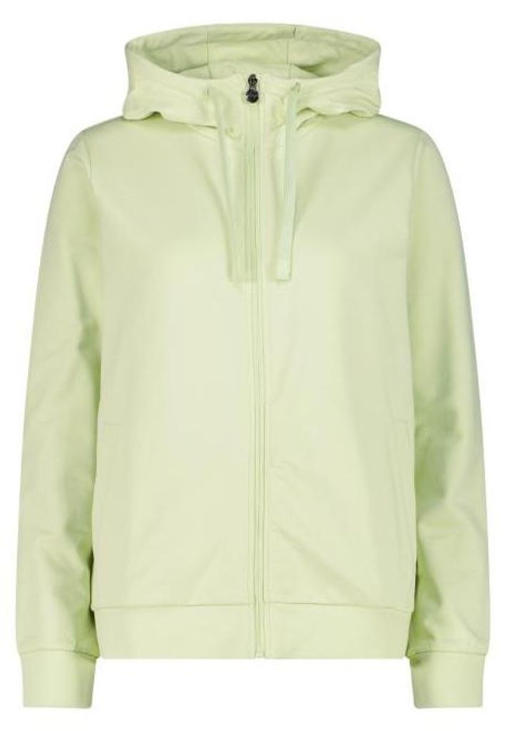 CMP Damen Sweat Jacke mit Kapuze grün 36