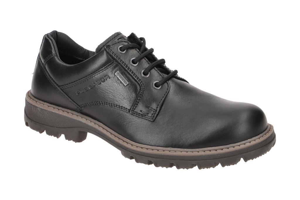 Pius Gabor 0364.53 Herrenschuhe - elegante Halbschuhe - Schnürschuhe schwarz