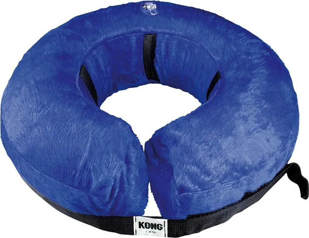 KVP Kong Cloud Collare Protettivo Gonfiabile per Cani Blu - Comfort Post-Op - 2