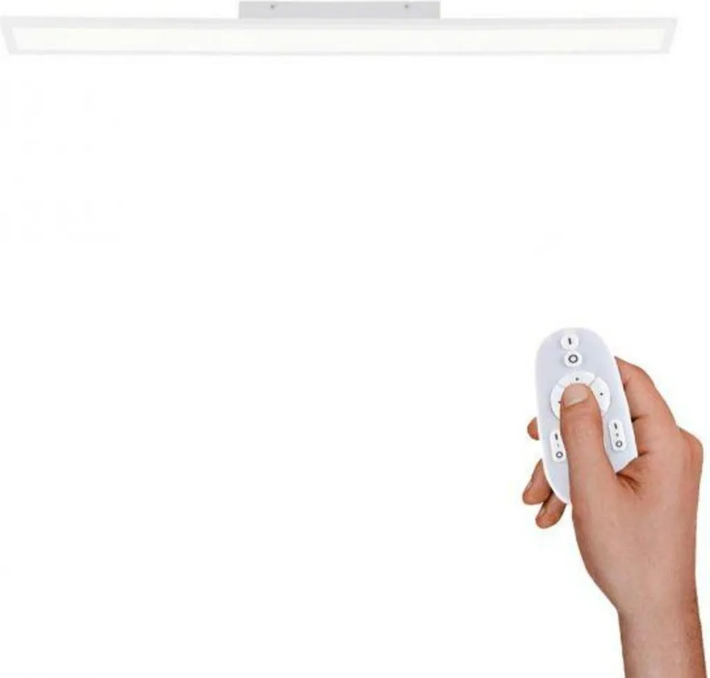 Plafonnier LED pour bureau ou salon carré blanc CCT variable 2700-5000K