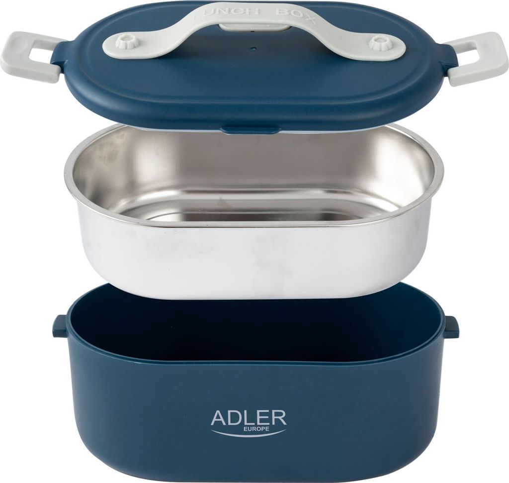 Adler AD 4505 blau Lebensmittelbehälter beheizt Produktbild 